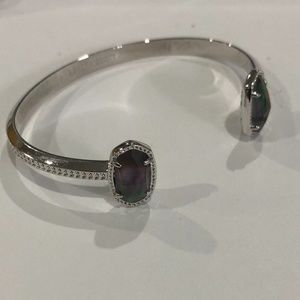 NWT Kendra Scott Elton Cuff Bracelet-Abalone Shell